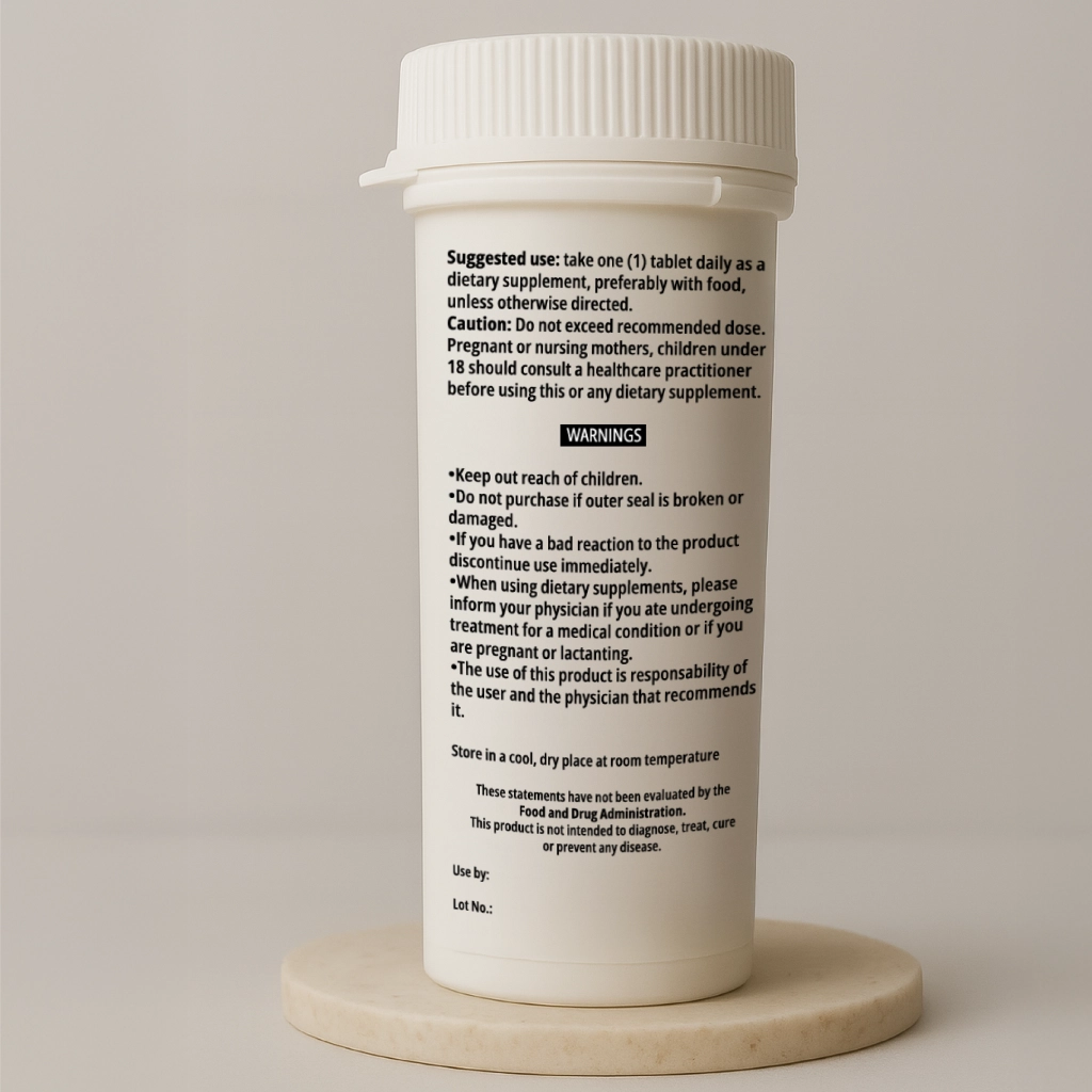 Amygdalin 500mg Tablets suggested use and warnings