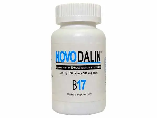 Tabletas Vitamina B17 500mg Novodalin