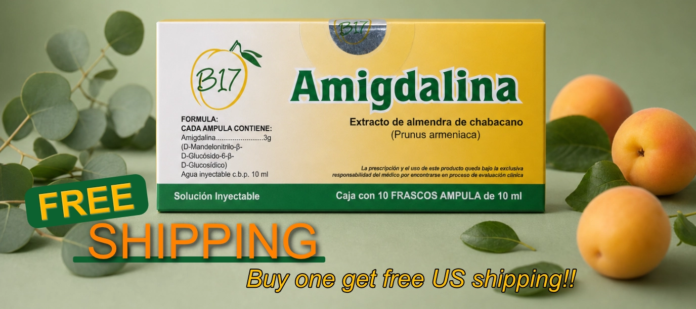 Amygdalin B17 Injectable — Free Shipping