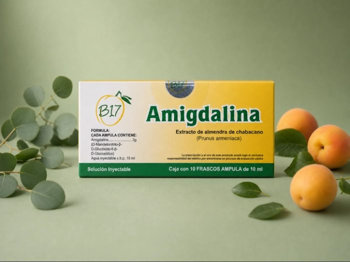 Novodalin injectable amygdalin 3g 10ml vials