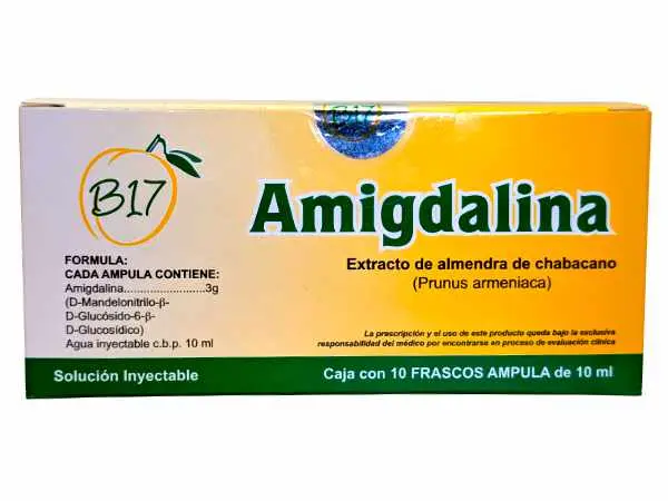 Amigdalina Inyectable B17 3gr/10ml