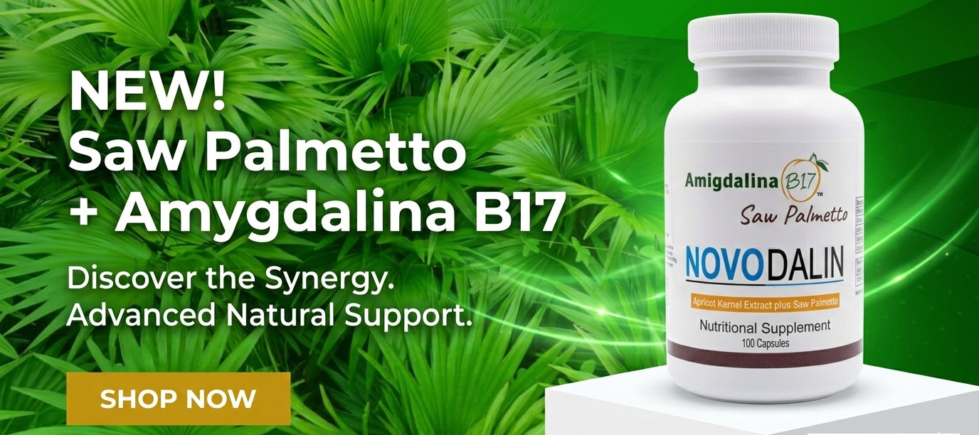 New Amygdalin B17 plus Saw Palmetto capsules