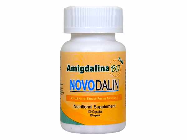 Cápsulas Vitamina B17 100mg — Novodalin