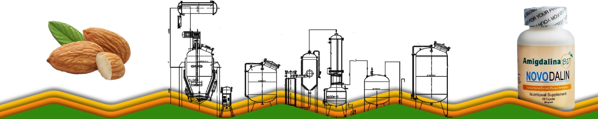 Amygdalin extraction equipment