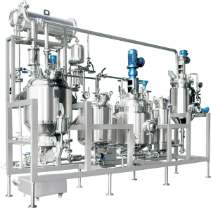 Solid-liquid extraction process diagram