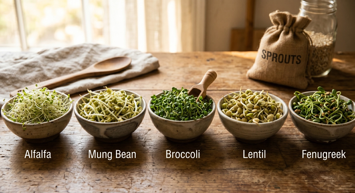 Sprouts — nutritional powerhouse with vitamin B17