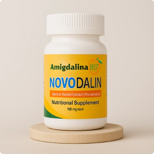 Vitamin B17 100mg Amygdalin Capsules — Novodalin